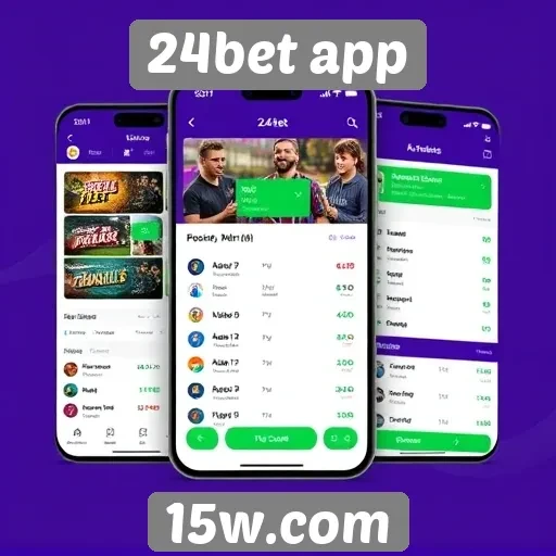 Análise da interface do 24bet app