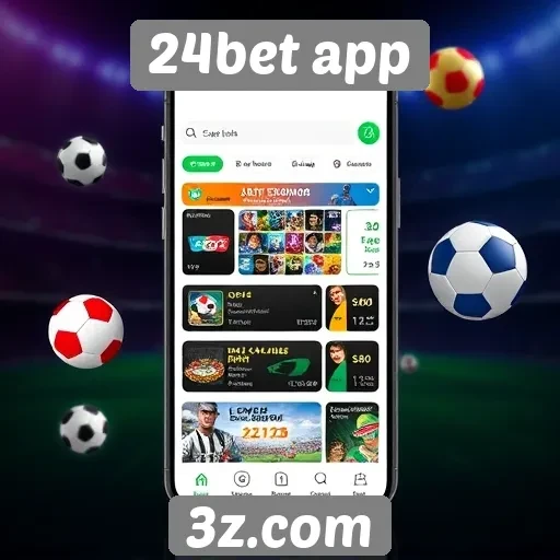 Tipos de jogos disponíveis no 24bet app