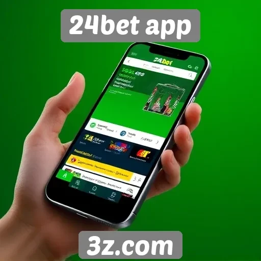 Experiência do usuário em dispositivos móveis no 24bet app